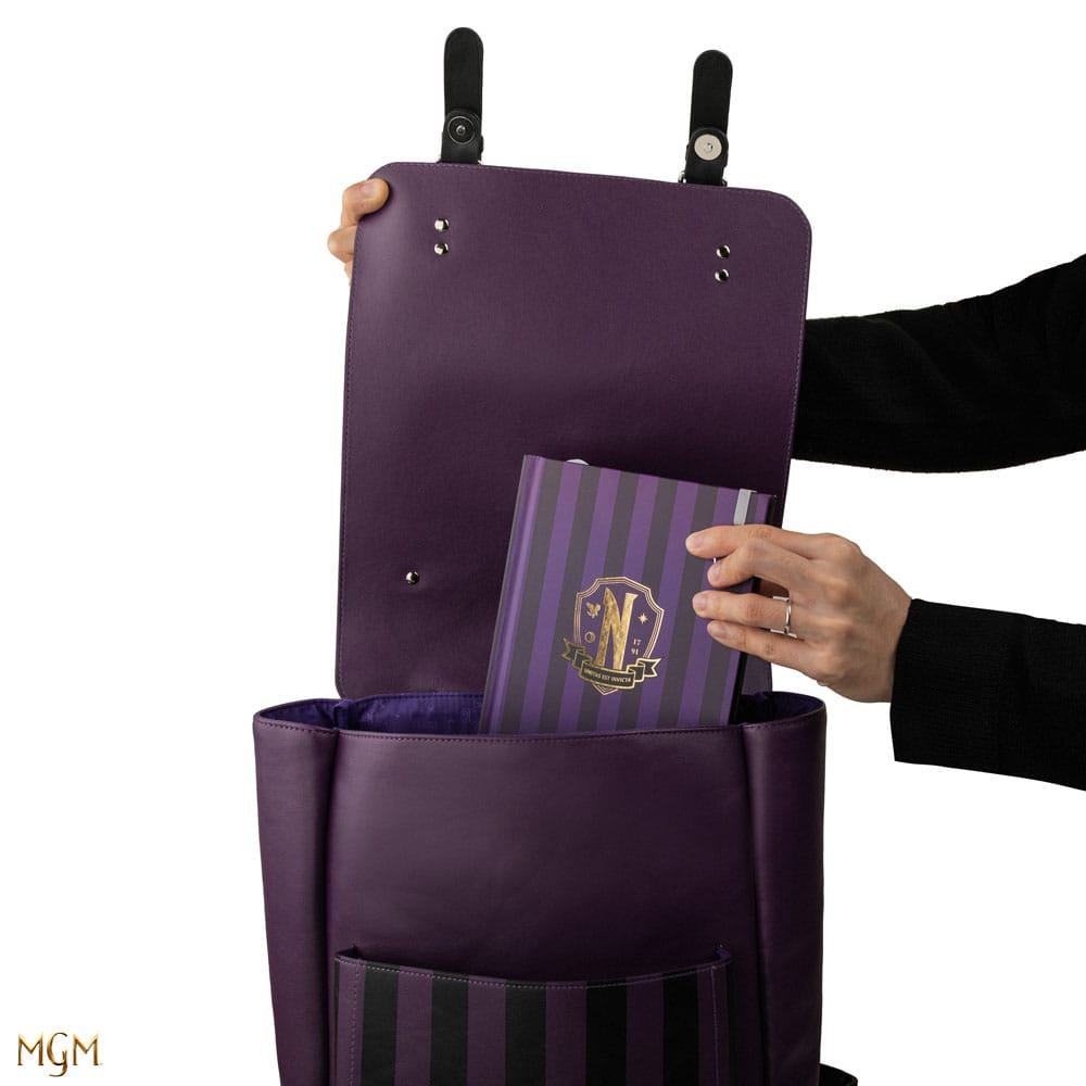 Mochila Wednesday - Nevermore Academy Púrpura