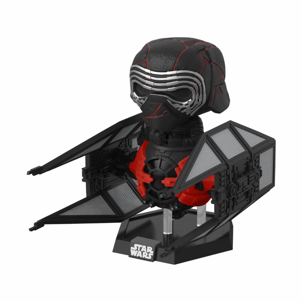 star wars episode ix figurine pop deluxe leader kylo ren