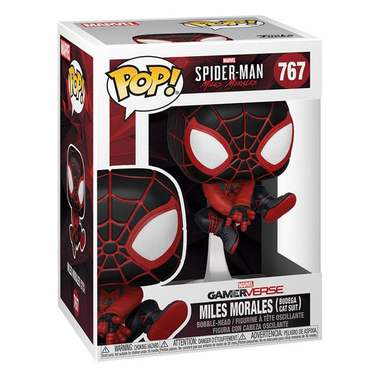 Funko Pop! Miles Morales (Bodega Cat Suit) – Spider‑Man