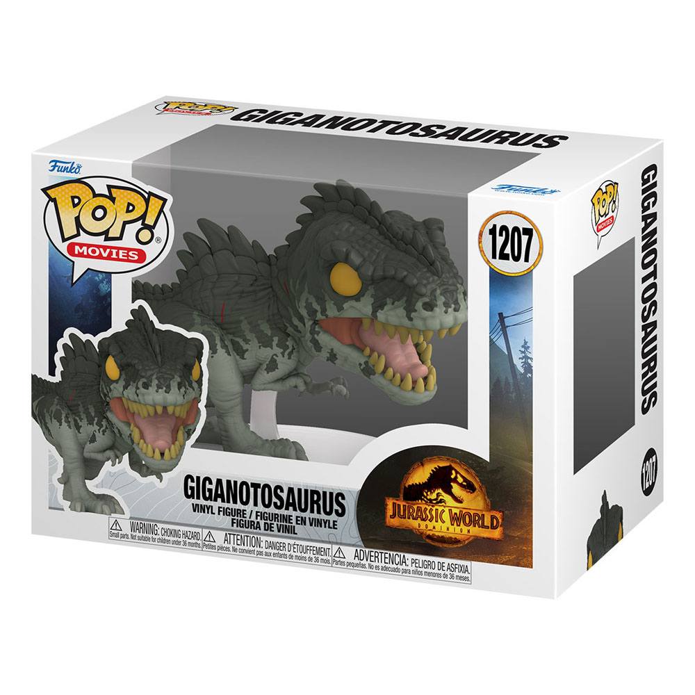 jurassic world 3 funko pop movies giganotosaurus