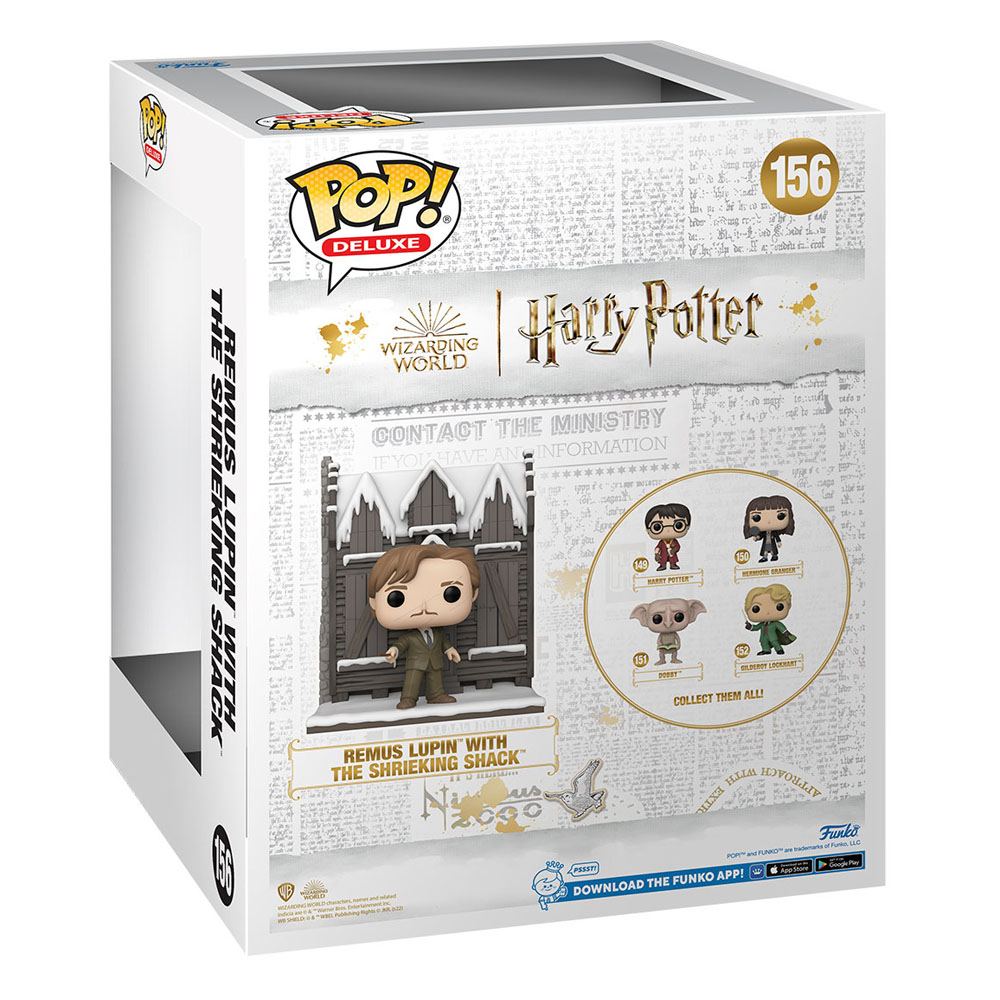 Funko Pop! Deluxe Remus Lupin avec la Cabane Hurlante – Harry Potter