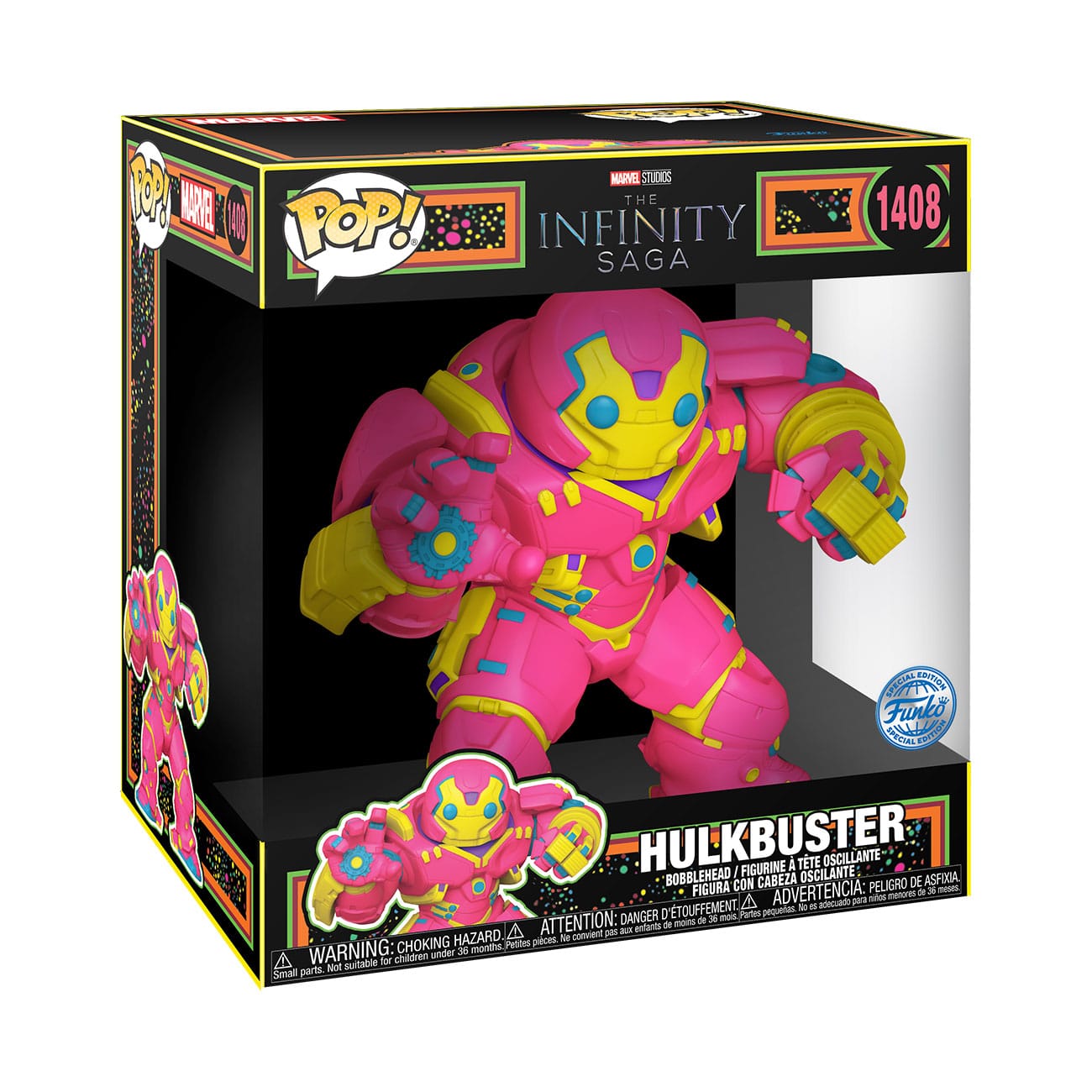 Pop! Jumbo HulkBuster (Luz Negra)