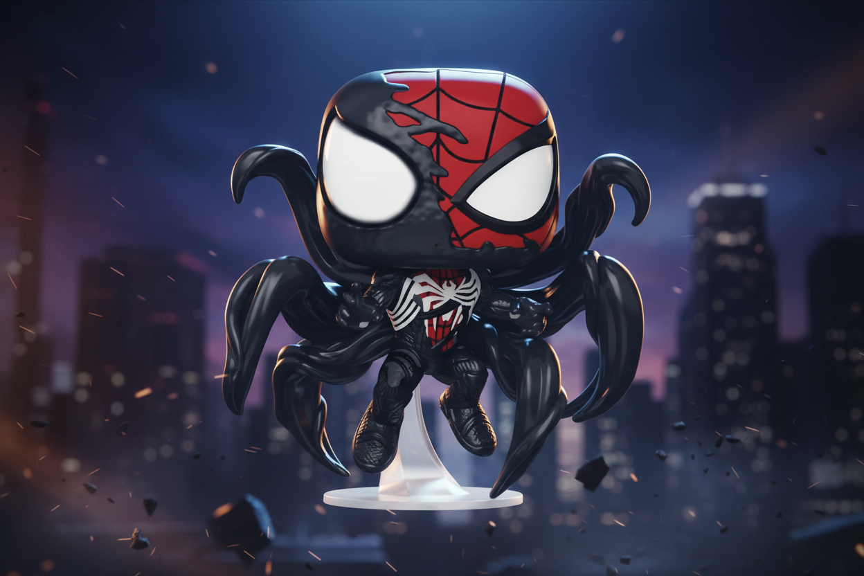 Funko Pop! Advanced Suit 2.0 Symbiote Takeover – Spider‑Man