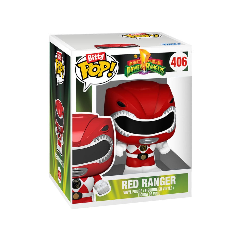 Funko Bitty Pop! Bot Megazord avec Ranger Rouge – Power Rangers