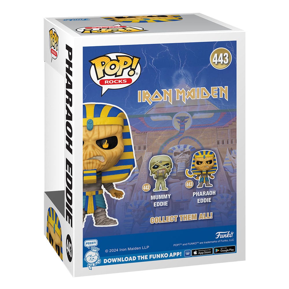 Funko Pop! Eddie Pharaon – Iron Maiden