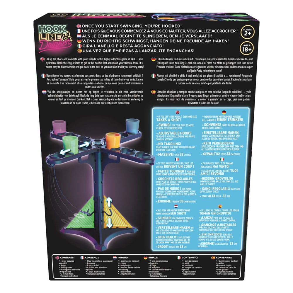 フック、ライン、ドリンカーゲーム