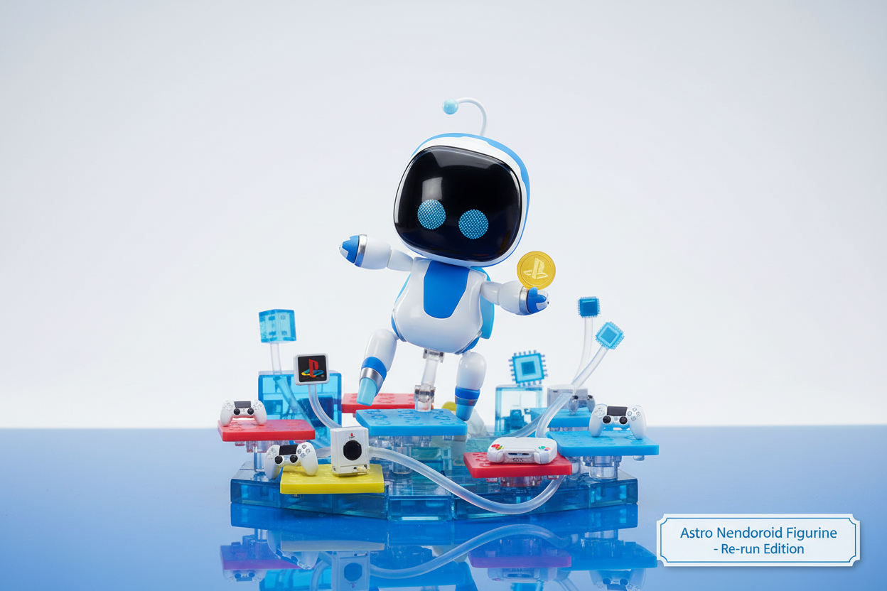 Φιγούρα Astro Nendoroid του Astro Playroom (Επανάληψη) 10 εκ.