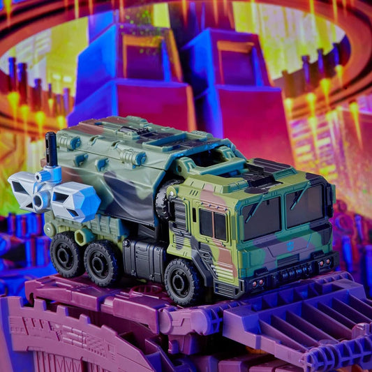Ġenerazzjonijiet tat-Transformers Legacy Kollezzjoni Wreck 'N Rule Prime Universe Bulkhead