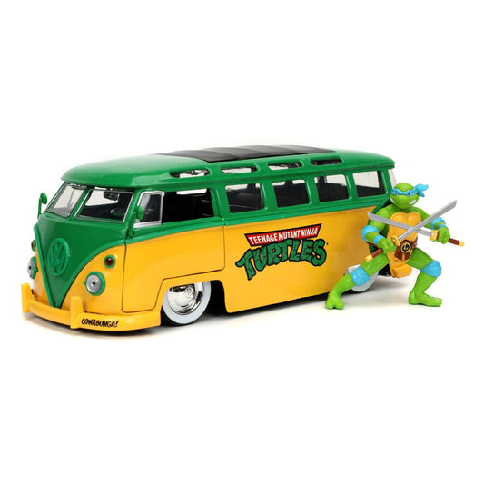 turtles 1962 vw bus 1 24 jada toys