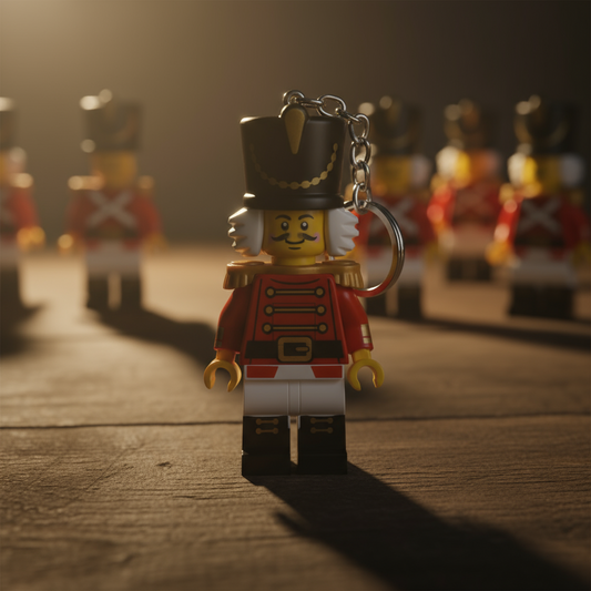 Móc khóa phát sáng LEGO - Kẹp hạt dẻ