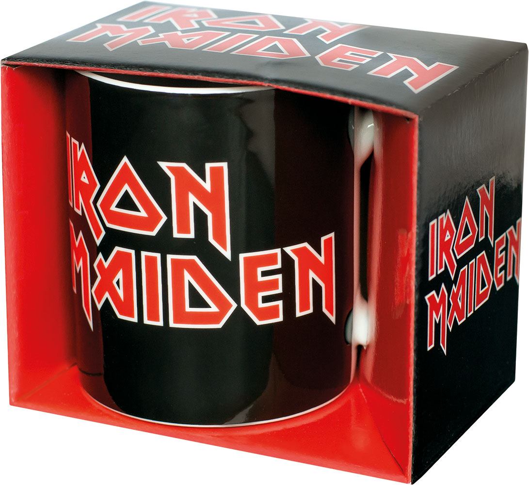 Mug Iron Maiden avec logo du groupe