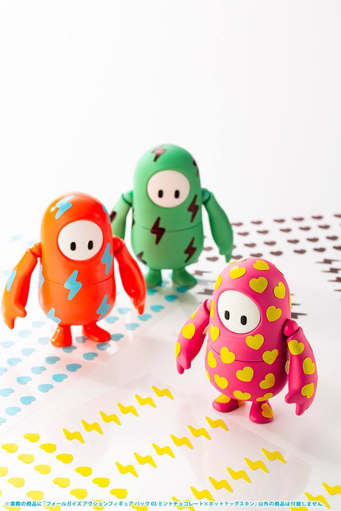 Gói Fall Guys 03 Sô cô la bạc hà / Da xúc xích