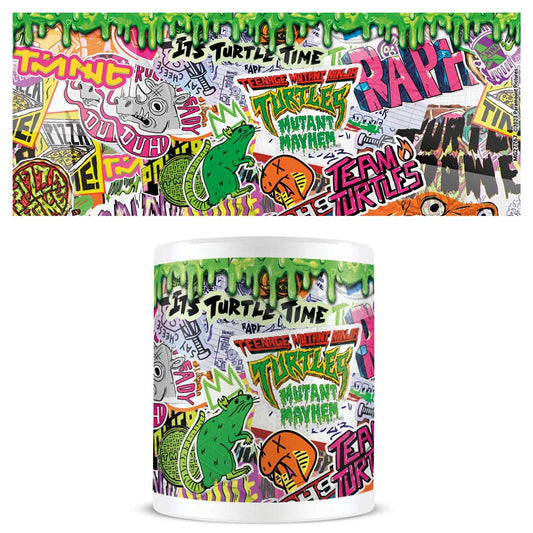 Tazza Mutant Mayhem Ninja Turtles - Graffiti