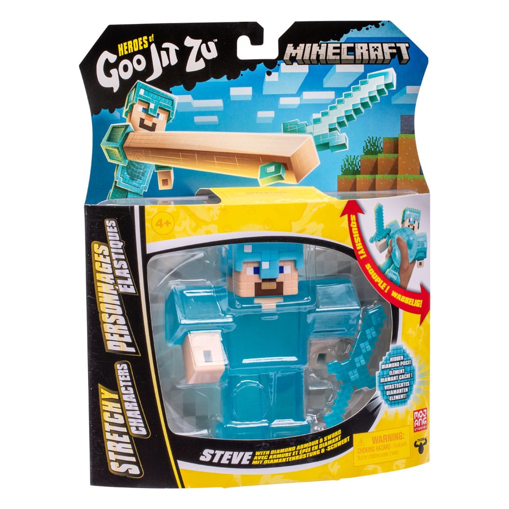 heroes of goo jit zu minecraft steve moose toys