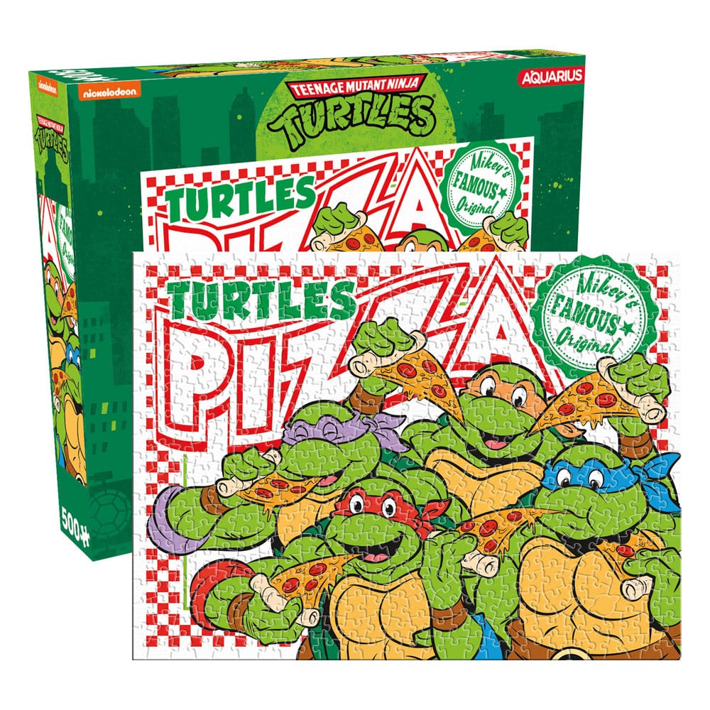 Puzzle Tortues Ninja 500 pièces - boîte Aquarius