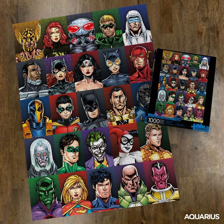 Puzzle DC Comics - Volti