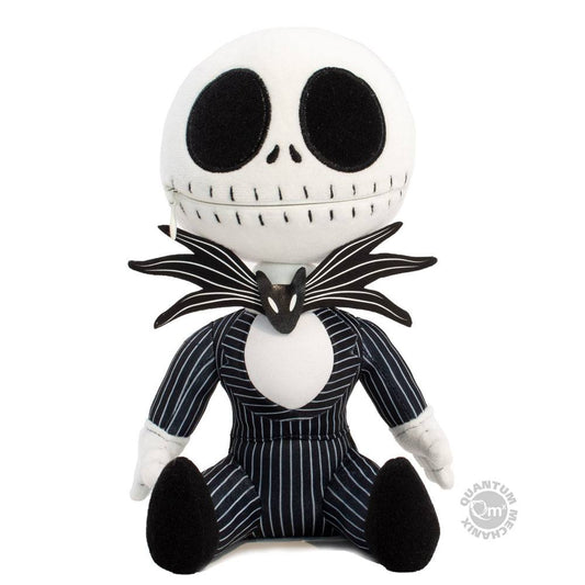 Plush ta' Jack Skellington bil-Muskoli Zippermouth ta' The Nightmare Before Christmas