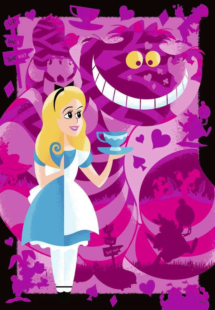 Puzzle Alice nel paese delle meraviglie - 300 pezzi