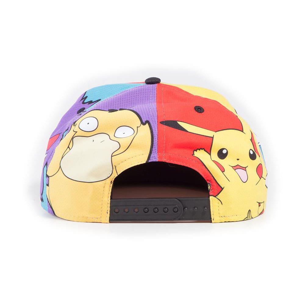 Casquette Snapback Pokémon - Multi Pop Art – vue 4