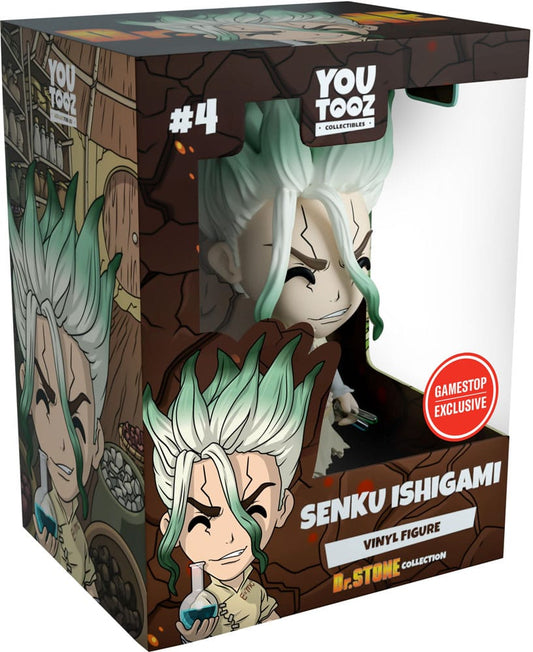 dr stone vinyl figurine senku ishigami youtooz