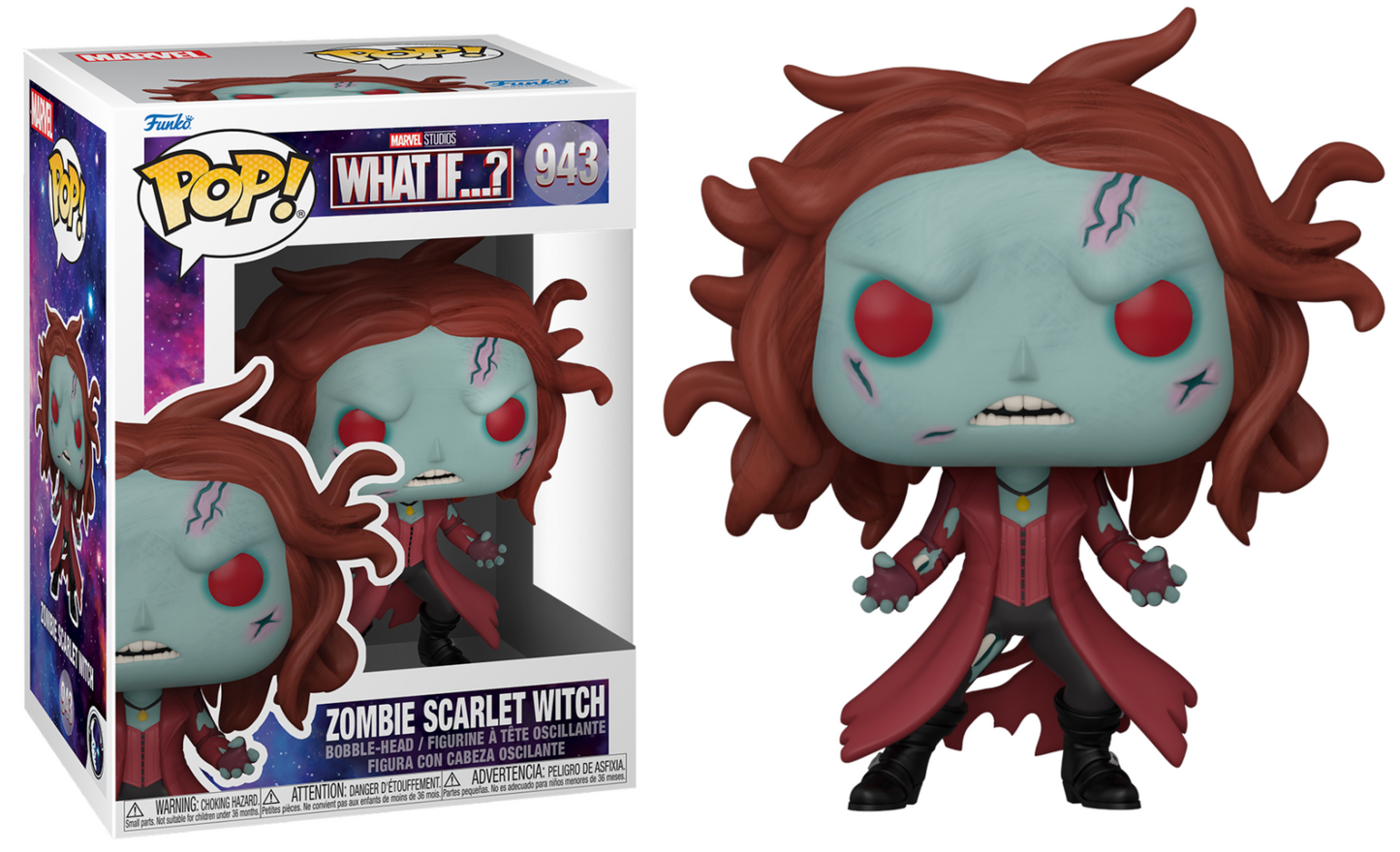 MARVEL WHAT IF - POP N° 943 - Zombie Scarlet Witch