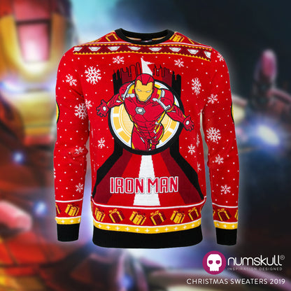 Pull de Noël Iron Man