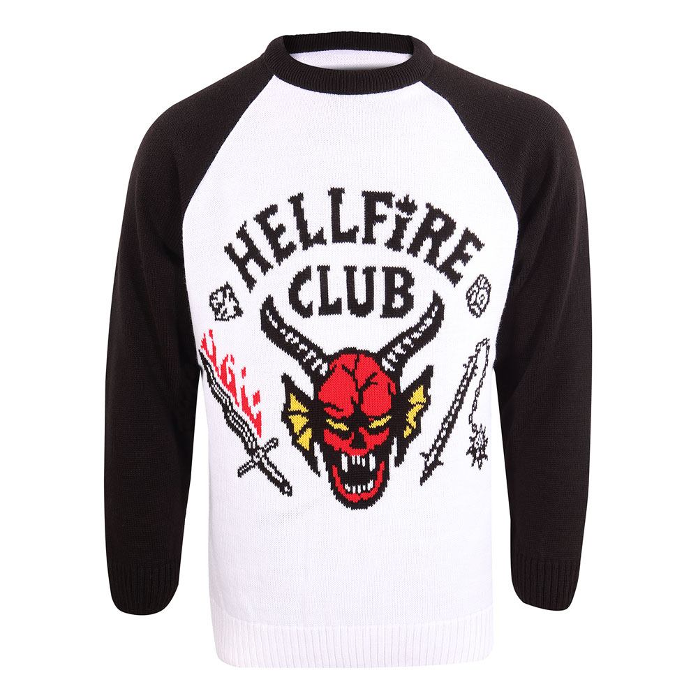 Stranger Things Christmas Sweater Hellfire Club