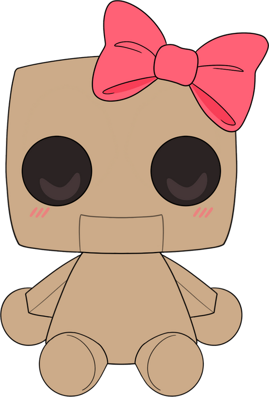 Porcelain Maid Plush (9in)