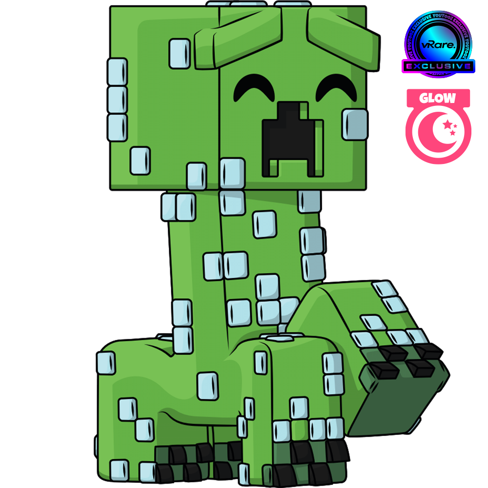 Creeper que brilla en la oscuridad