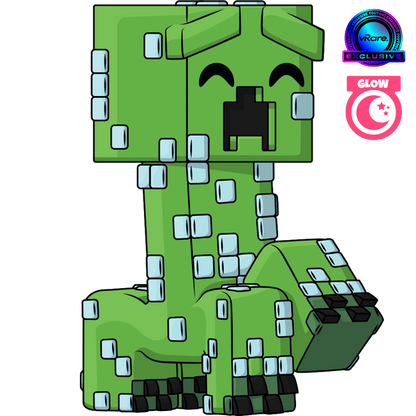 Creeper que brilla en la oscuridad