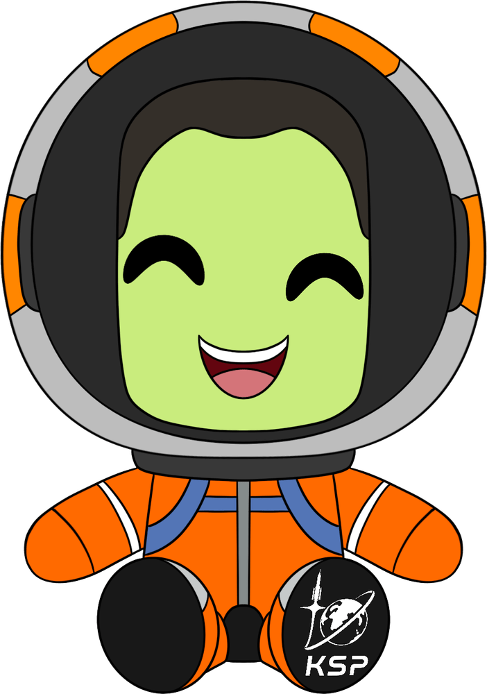 Kerbal Space Program Male Plush (9in)