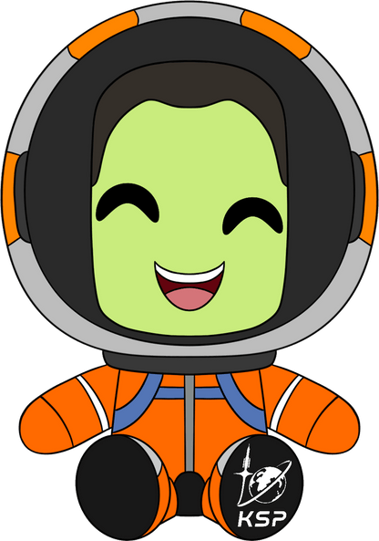 Kerbal Space Program Male Plush (9in)