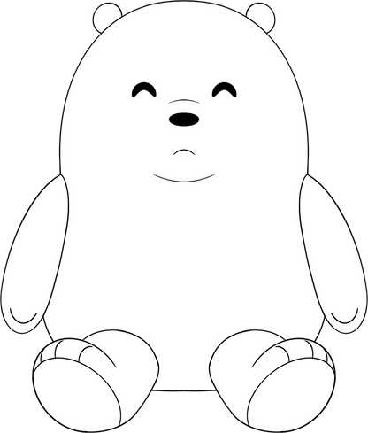 Ice Bear Plush (9in)
