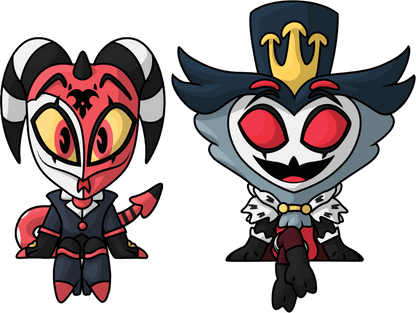 Blitzo & Stolas Monitor Buddiez