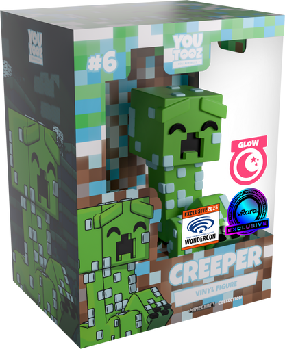 Creeper que brilla en la oscuridad