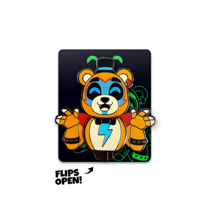 Pin cubierto de MatPat X FNAF