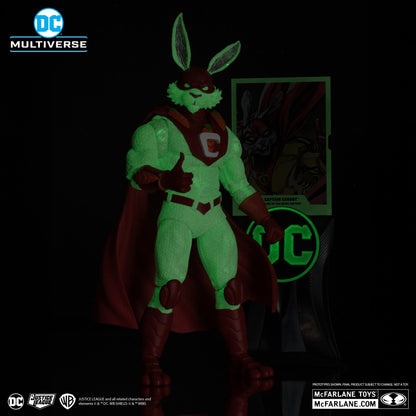captain carrot justice league incarnate glow in the dark edition gold label mcfarlane toys