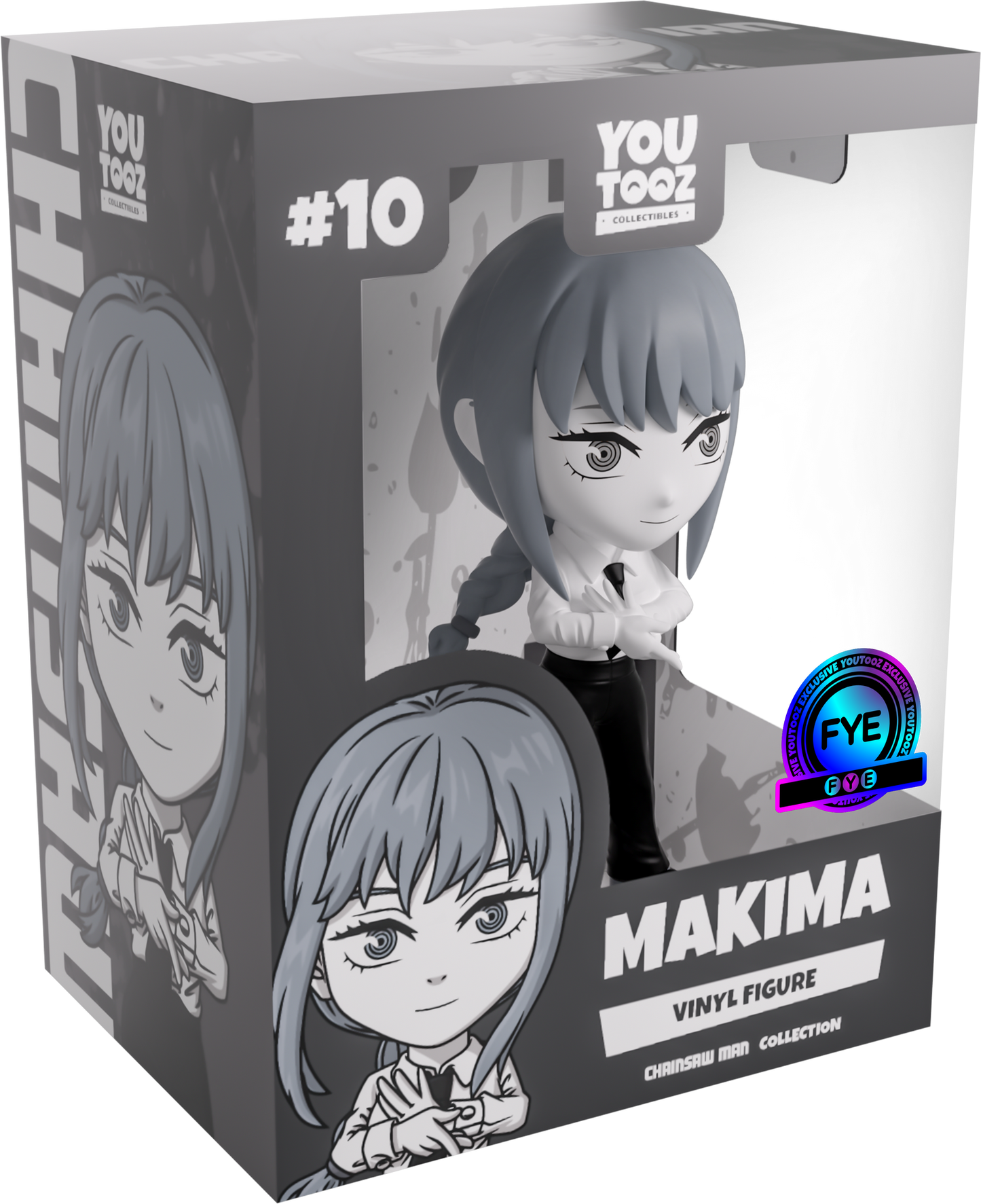 Makima in black and white