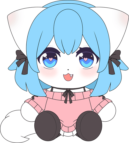Valentine's Wolfychu Plush (9in)