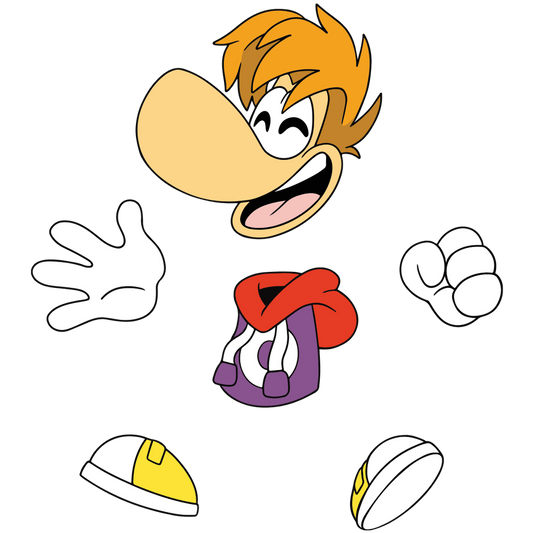 Set de Pines de Rayman