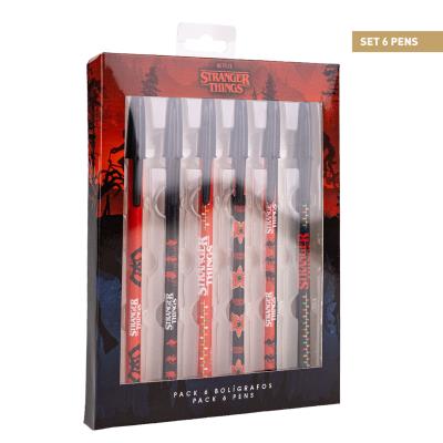 Set od 6 hemijskih olovaka sa Stranger Things