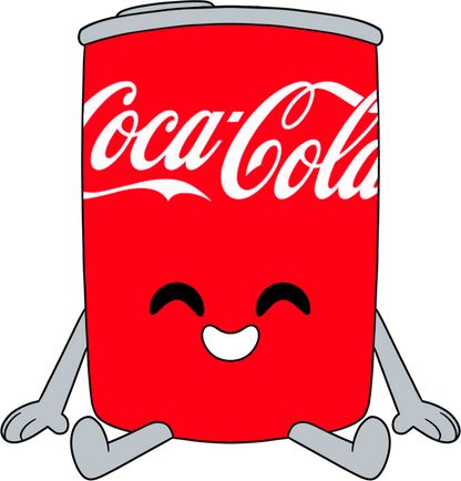Coca-Cola Can Plush (9in)