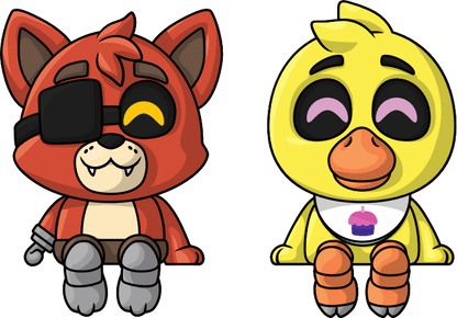 Chica and Foxy