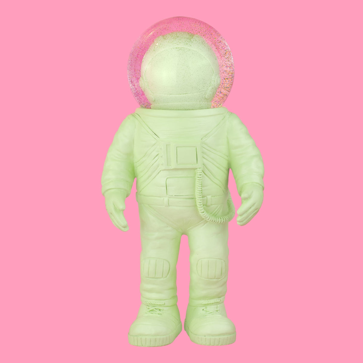 boule a neige astronaute geant vert donkey