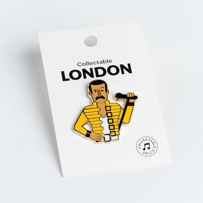Pin's en émail Freddie Mercury