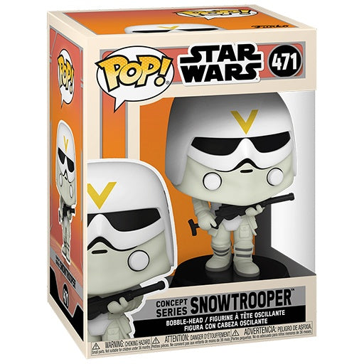 star wars pop n 471 snowtrooper concept series