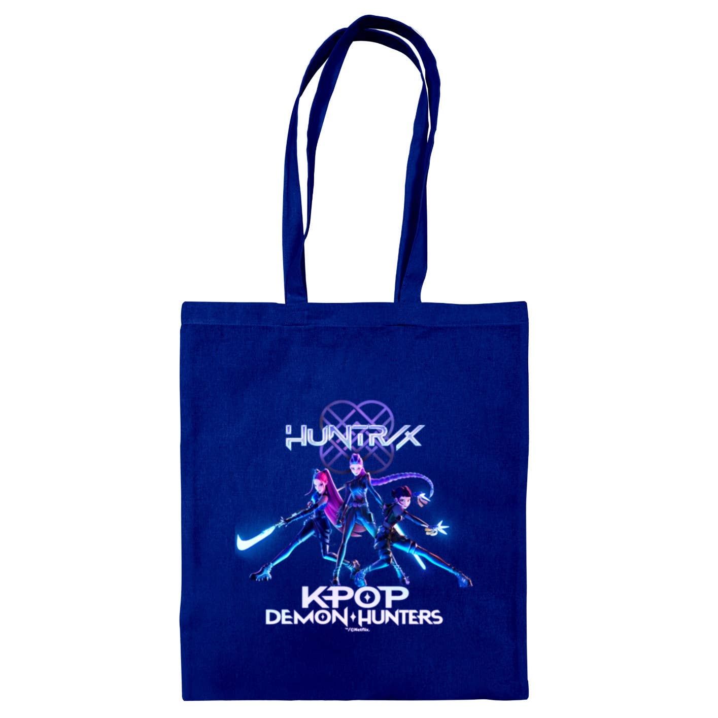 Navy Blue Tote Bag K-POP Demon Hunters - Trio