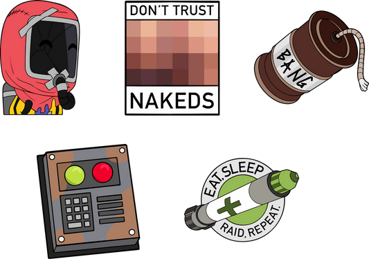 Rust Pin Set