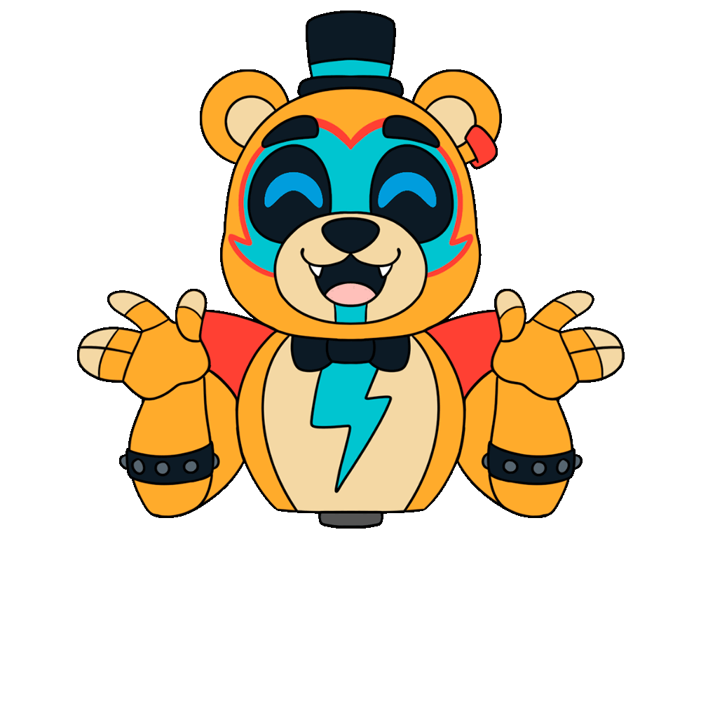 Pin cubierto de MatPat X FNAF