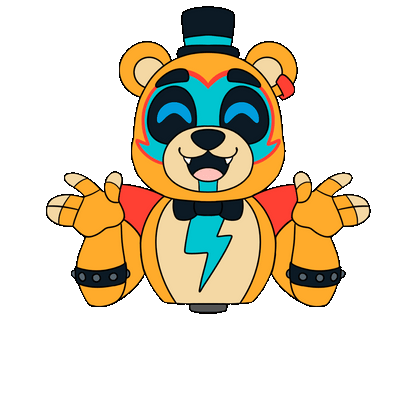 Pin cubierto de MatPat X FNAF